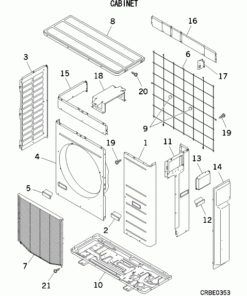 SCM125ZJ-S1/C CABINET