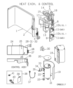 SCM452HENG-A HEAT EXCH. AND CONTROL