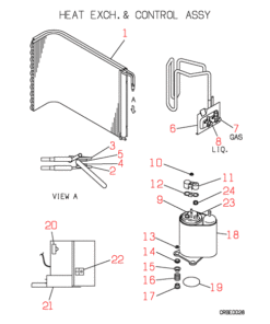 SRC561CENF-A HEAT EXCH. AND CONTROL