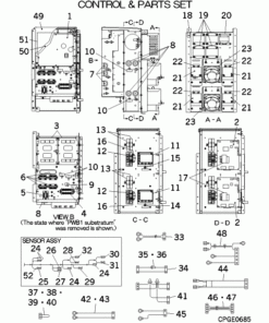 FDC400KXE6/A CONTROL AND PARTS SET