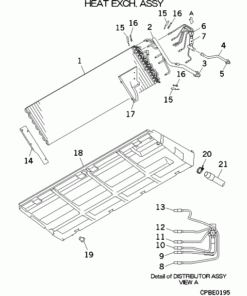 FDE50VH/1 HEAT EXCH. ASSY