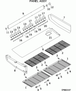 FDE71VH/1 PANEL ASSY