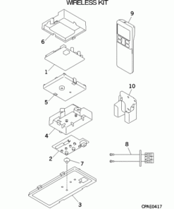 FDTW140KXE6F/F WIRELESS KIT