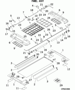 FDTW45KXE6F/F PANEL ASSY