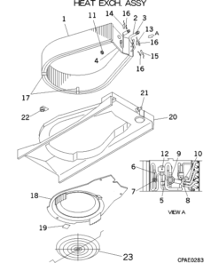 FDTWA90KXE4R HEAT EXCH. ASSY