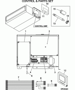 FDUA71VF/G CONTROL AND PARTS SET