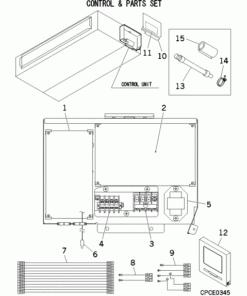 FDUM100VF2/F CONTROL AND PARTS SET