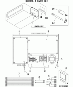 FDUM50VH/1 CONTROL AND PARTS SET