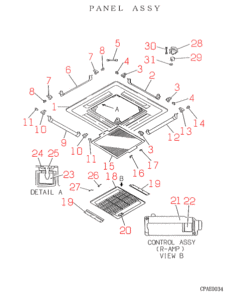 FDTN406HES PANEL ASSY