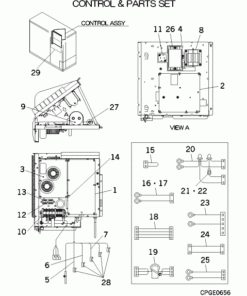 FDCS112KXEN6/A CONTROL AND PARTS SET