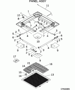 FDT100V/B PANEL ASSY