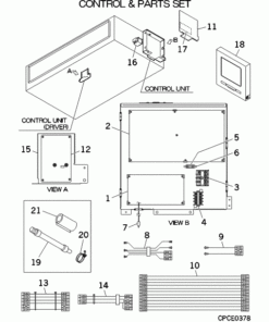 FDUA200VG/F CONTROL AND PARTS SET