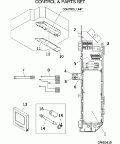 FDT125VH/1 CONTROL AND PARTS SET