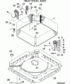 FDT71VH/1 HEAT EXCH. ASSY