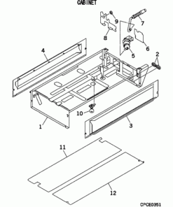 FDUT45KXE6F-E/F CABINET