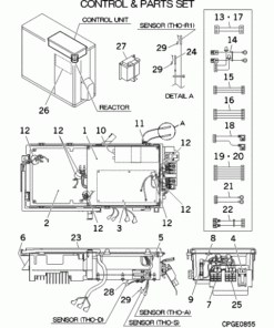 FDC71VNX/L CONTROL AND PARTS SET