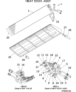 FDE56KXE6 HEAT EXCH. ASSY