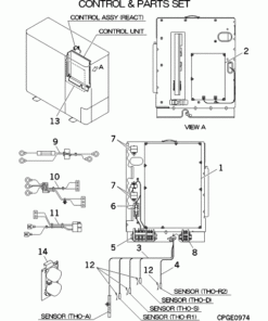 FDCA100VNA-W/1 CONTROL AND PARTS SET