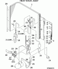 FDCA100VSA-W/1 HEAT EXCH. ASSY