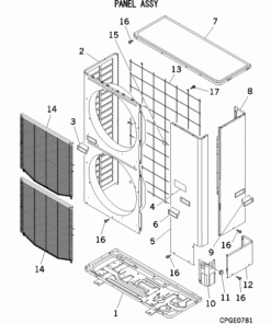 FDCA140VNX/1 PANEL ASSY