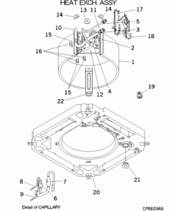 FDTC22KXE6B/1 HEAT EXCH. ASSY