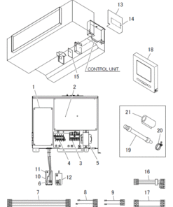FDUA140VG/1 CONTROL AND PARTS SET