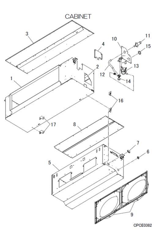 FDUA140VG/1 CABINET