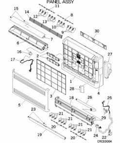 SRF50ZSX-W PANEL ASSY