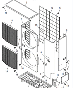 FDCA125VNX-W/1 PANEL ASSY
