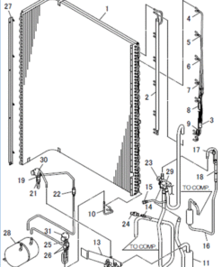 FDCA140VNX-W/1 HEAT EXCH. ASSY
