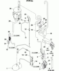 FDCA200VSA-W/1 PIPING ASSY