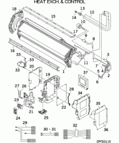 FDK56KXZE1-W/A HEAT EXCH. AND CONTROL