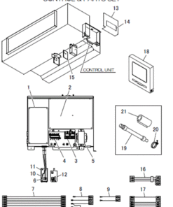 FDUA160VH/1 CONTROL AND PARTS SET