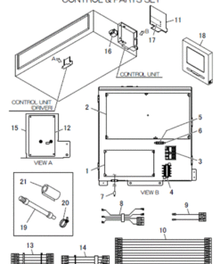 FDUA200VH/1 CONTROL AND PARTS SET