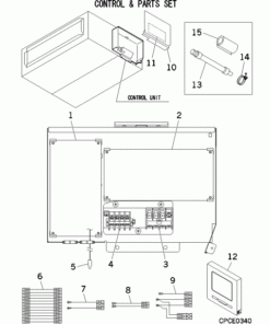 FDUM45KXE6F-W/1 CONTROL AND PARTS SET