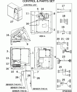 FDCA100VN/1 CONTROL AND PARTS SET