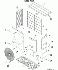 FDCA100VN/1 PANEL ASSY