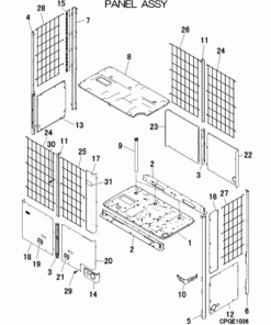 FDC475KXZRE2/A PANEL ASSY