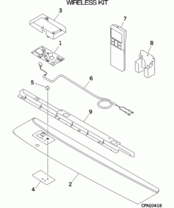FDTS45KXE6F/F WIRELESS KIT