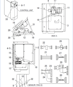 FDCA160VNX-W/1 CONTROL AND PARTS SET