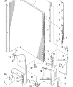 FDCA160VNX-W/1 HEAT EXCH ASSY