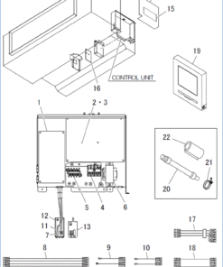FDUA140VH/A CONTROL AND PARTS SET