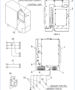 FDCA100VSA-W/A CONTROL AND PARTS SET
