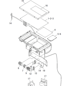 FDCA125VNP-W/1 CONTROL AND PARTS SET