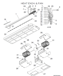 FDUA160VH/C HEAT EXCH. AND FAN