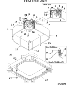 FDTA36KXE4R HEAT EXCH. ASSY