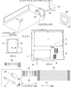 FDUA200VH/C CONTROL AND PARTS SET