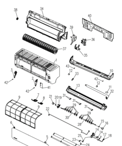 DXK07ZTLA-WFJ PANEL AND FAN ASSY