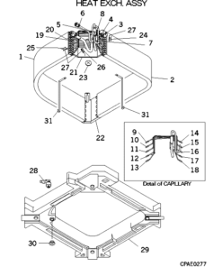 FDTA71KXE4R HEAT EXCH. ASSY