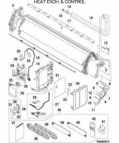 SRK100ZR-WF/P HEAT EXCH. AND CONTROL